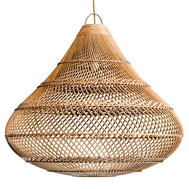 Natural Pendant Light XL, 8192x8192 Texture 3D model image 1 