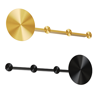 Disk Wall Light Lampatron URS 3D model image 1 