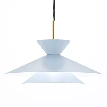 Modern Pendant Light 3D Model 3D model image 1 