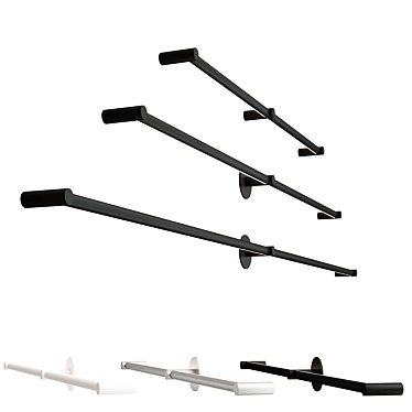 Sonneman Purolinear Double LED Sconce 3D model image 1 