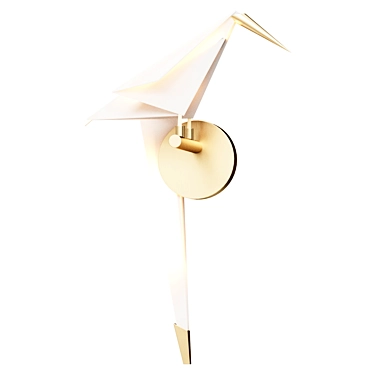 Bird Wall Sconce Light 3D model image 1 