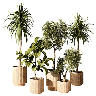 Botanical Beauty 465: Exquisite Greenery 3D model image 1 