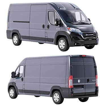 2023 Ram ProMaster 3D Model 3D model image 1 