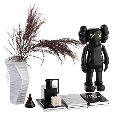 Kaws Decor Set: 3D Models 3D model image 1 