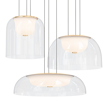 ImperiumLoft Pendant Light Fixture 3D model image 1 