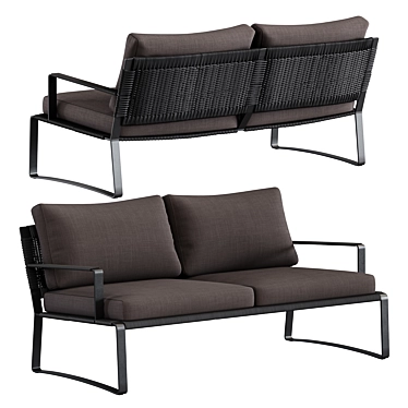 Outdoor Sofa Phoenix Molteni C 3D model image 1 