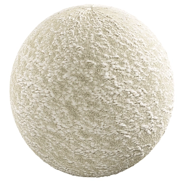 Luxurious Bouclé Fabric Texture 3D model image 1 