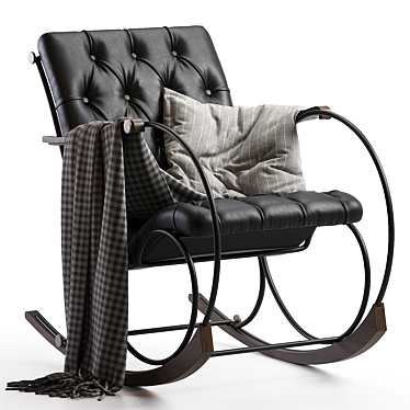 Elegant Chester Resting Armchair 3D model image 1 