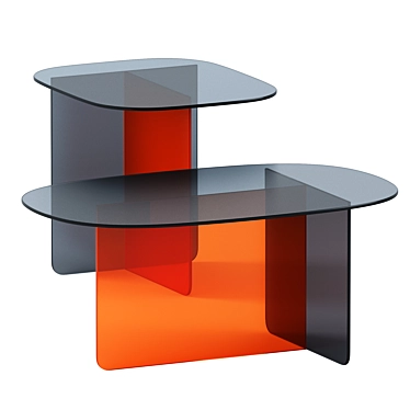 Chap glass coffee Tables by Miniforms