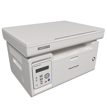 Compact Pantum M6507W Multifunction Printer 3D model image 1 