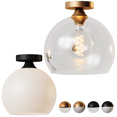 Elegant Castilla Lighting Collection 3D model image 1 