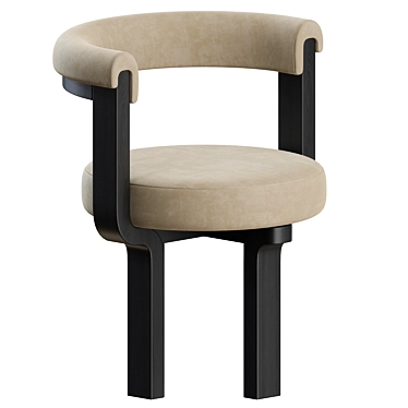 Elegant Kana Chair Design 3D model image 1 