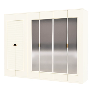 Veyron 6-Door Wardrobe 693940 3D model image 1 