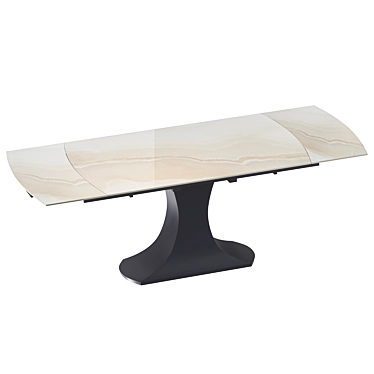 Claudia, folding table with ceramic top