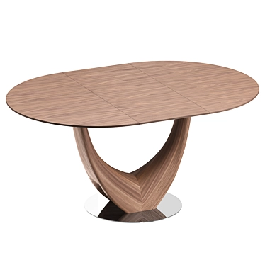 Ramona Folding Dining Table 3D model image 1 