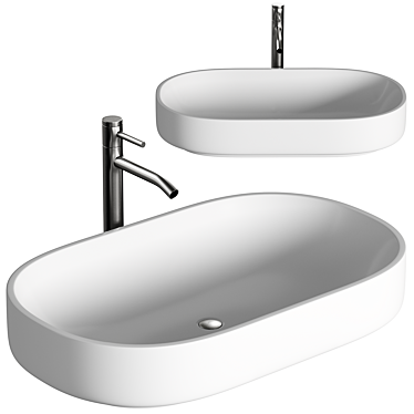 Form Oval Basin 2015 Upgrade 3D model image 1 