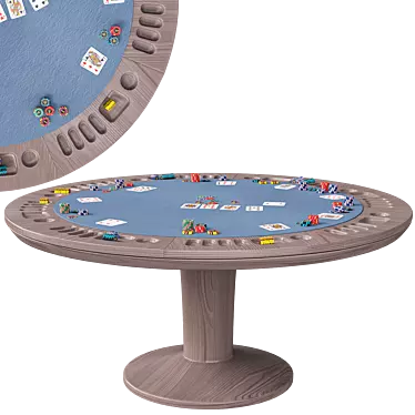 Pro Poker Table: 3DMax Sonoma 3D model image 1 