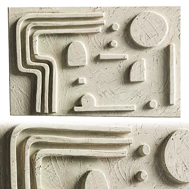 Elegant Wall Decor by Greyya 3D model image 1 