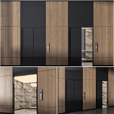 Advanced Elevator Model Ready for V-Ray/Corona 3D model image 1 