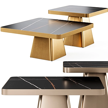 Minimalist Coffee Table Miler Design 3D model image 1 