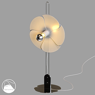 Modern Breeze Mini Table Lamp 3D model image 1 