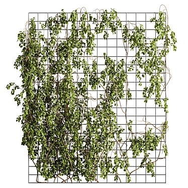  Modern Vertical Garden Partiton - Set 3D model image 1 