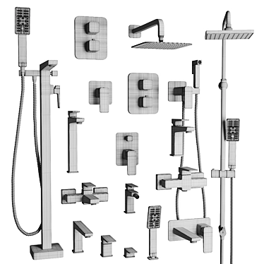 Omnires PARMA bathroom faucet set