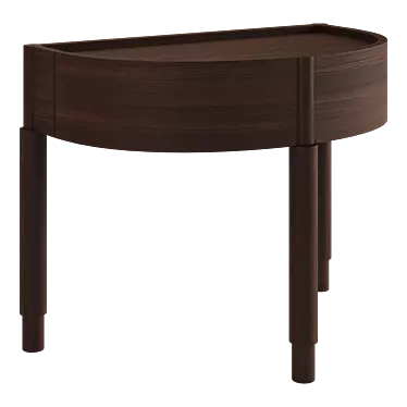 Modern PBR Bedside Table【16K Polygons】 3D model image 1 