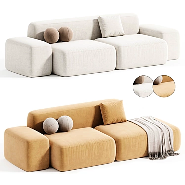 Modern Cupen Sofa 2015 Edition 3D model image 1 