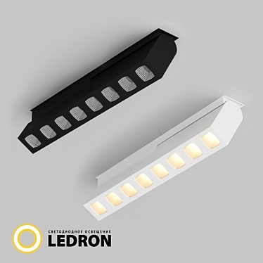 Dimmable LED Recessed Light - Strong DY-1060CS 3D model image 1 