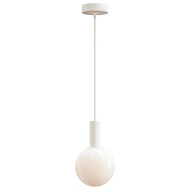 Sleek Pendant Light by Polly 3D model image 1 