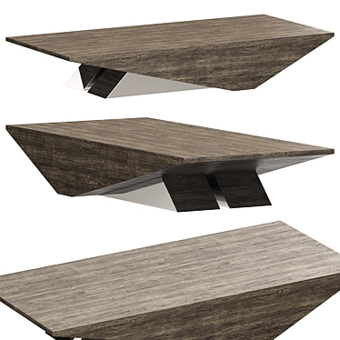 Sleek Modern LS 19 Coffee Table 3D model image 1 