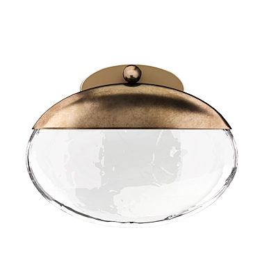 Elegant Gaia Wall Light 3D model image 1 