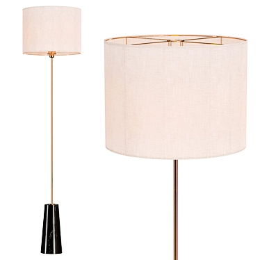 Modern Kelme B FL Floor Lamp 3D model image 1 