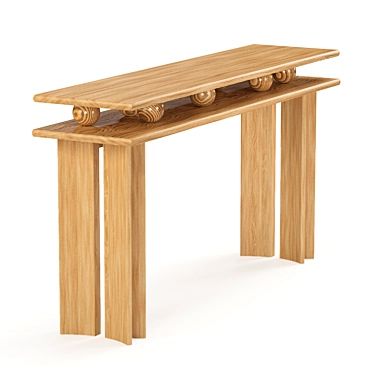 Beyond Ordinary Console Table 3D model image 1 