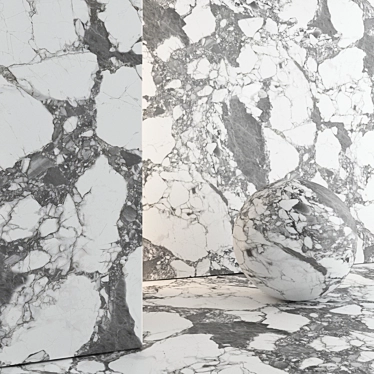 Ultimate Marble Tile Textures 3D model image 1 