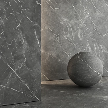 Elegant Marble 3D Texture Set 3D model image 1 