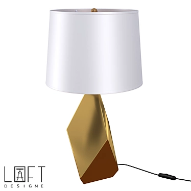 Industrial Style Table Lamp "LoftDesigne 8454 3D model image 1 