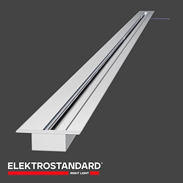 Elektrostandard Recessed Single-Phase Track Rail 3D model image 1 