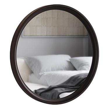 District Eight Round Mirrors Set 3D model image 1 