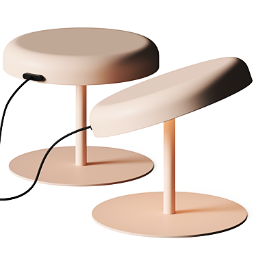 Adjustable Table Lamp with Vray&Crona 3D model image 1 