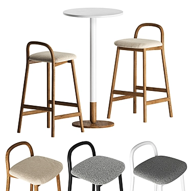 Zantilam bar stool and Cigar bar table