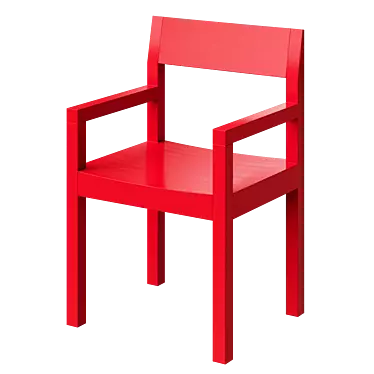 Modern Minimalist Dining Chair SUJI 3D model image 1 