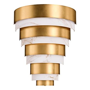 Hinkley Echelon Wall Sconce Light 3D model image 1 