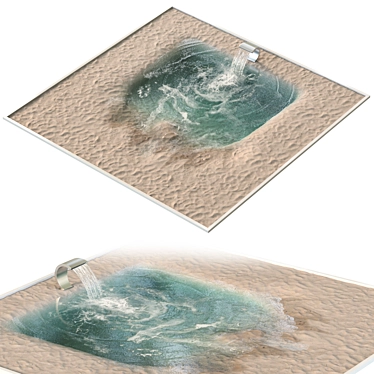 Swim in Style with Pool 3D model image 1 