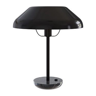 Modern 1-Light Table Lamp 3D model image 1 