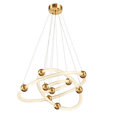 Luxury Auralia M Pendant Chandelier 3D model image 1 