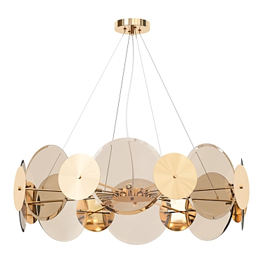 Elegant MW-Light Chandelier 3D model image 1 