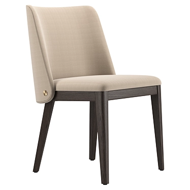 Stylish and Elegant Louise Chair 3D model image 1 