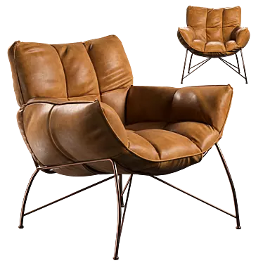 Modern Armchair 3D Model PH-7095 3D model image 1 